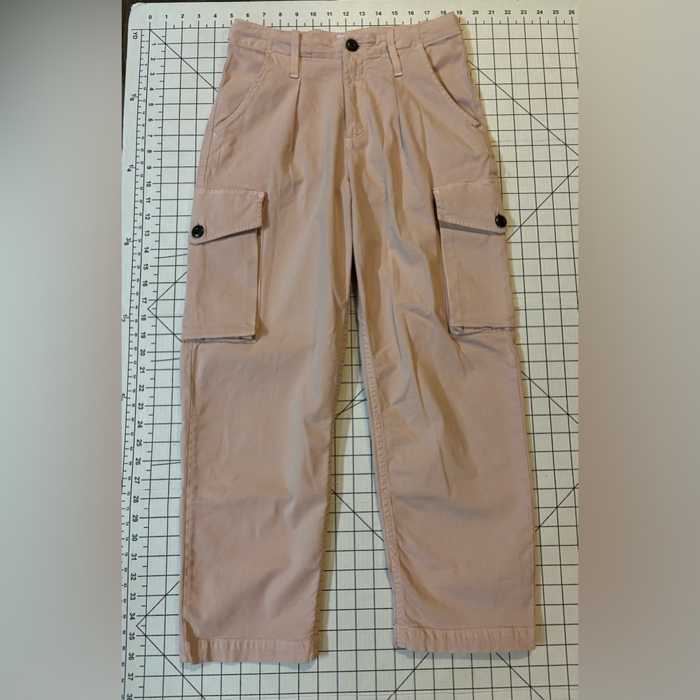 NWOT Edwin Women’s Size 24 Dusty Rose Kayla‎ Utility Drawstring Pants